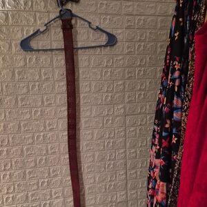 American eagle leather belt